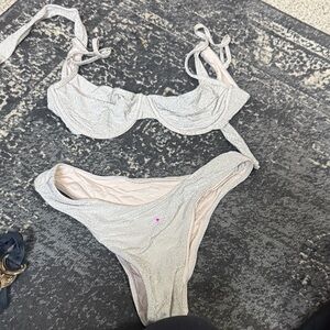 Monday Swimwear Silver Bikini